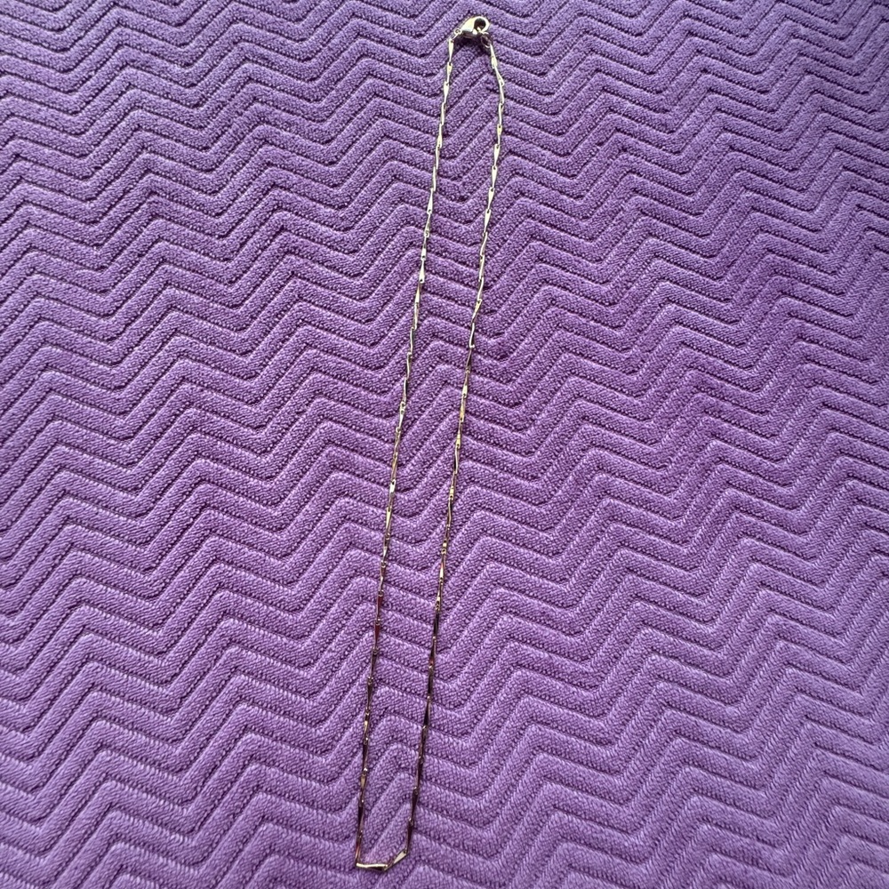 18k gold plated chain